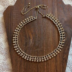 Kendra Scott Gold Pyramid-Stud Adjustable Necklace - Women Jewelry